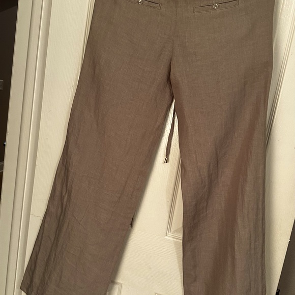 Guess linen wide legged pants, sz Xsmall - Picture 3 of 6